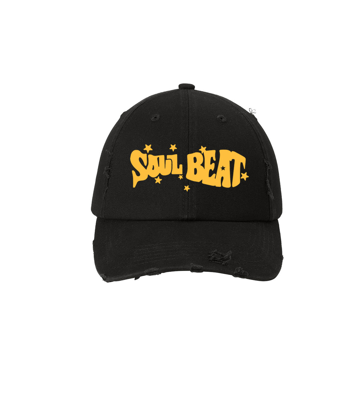 Distressed Hat - Black