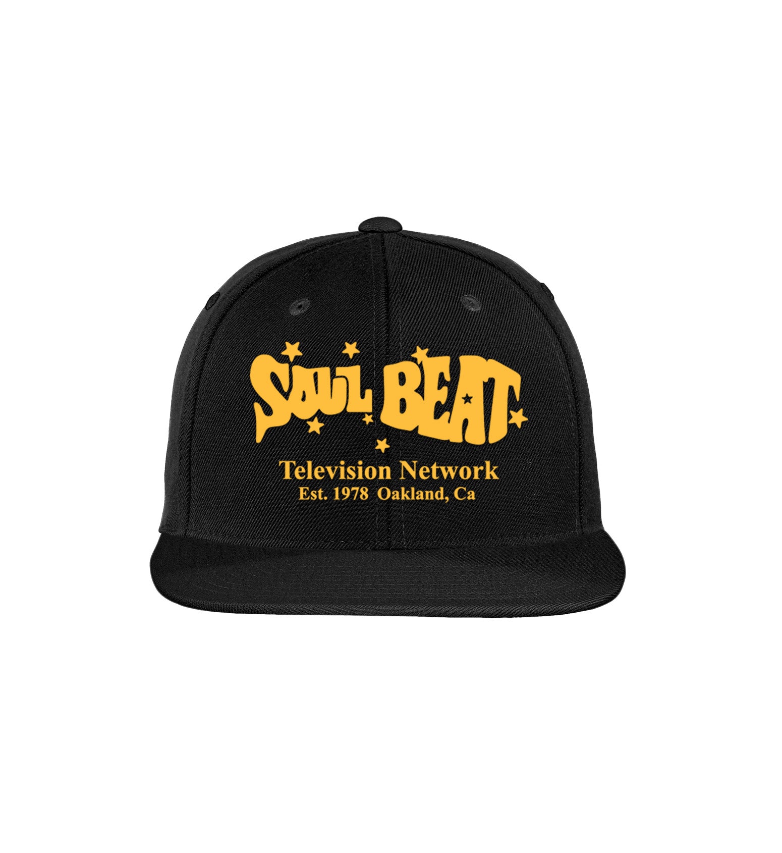 Snapback Hat - Black