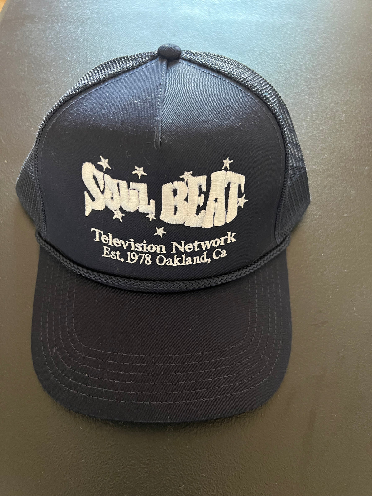 Soul Beat Est 1978 Trucker Hat  - Navy w/white